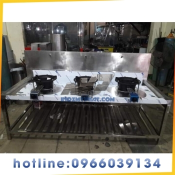 Bếp hầm công nghiệp 3 hố
