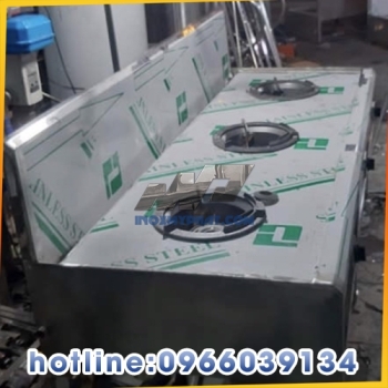 Bếp khè công nghiệp 3 hố