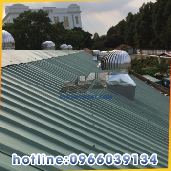 THI CÔNG LẮP QUẢ CẦU THÔNG GIÓ INOX