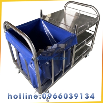 XE ĐẨY ĐỒ INOX 01