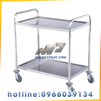 XE ĐẨY INOX 2 TẦNG 2