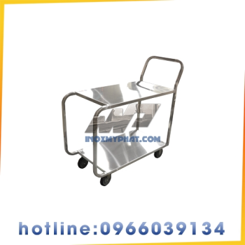 XE ĐẨY INOX 2 TẦNG 4